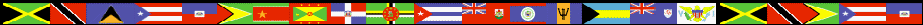 Caribbean Flags - Jamaica, Trinidad, Guyana, Barbadoes, Cuba, Haiti, Dominican Republic, Virgin Islands, Puerto Rico